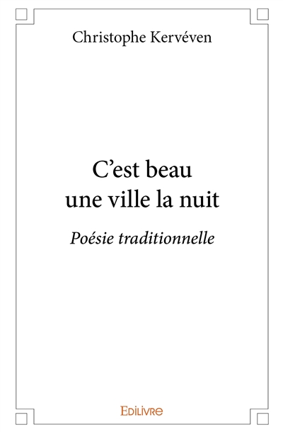 C'est beau une ville la...