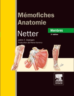 Mémofiches anatomie Netter : membres