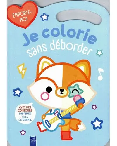 Je colorie sans déborder : le renard