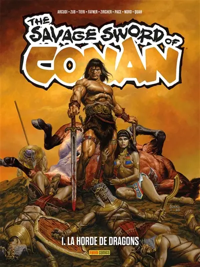The savage sword of Conan. Vol. 1. La horde de dragons