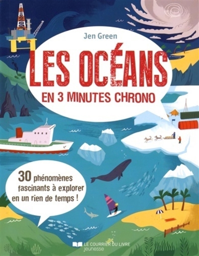 Les océans en 3 minutes chrono : 30 phénomènes fascinants à explorer en un rien de temps !