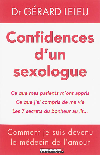 Confidences d'un sexologue