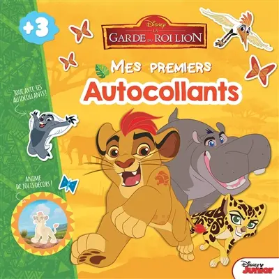 Mes premiers autocollants : la garde du roi lion