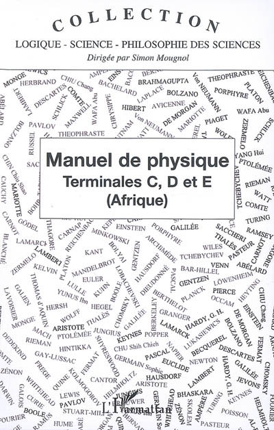 Manuel de physique : terminales C, D et E (Afrique)
