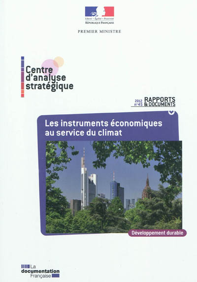 Les instruments économiques au service du climat : développement durable