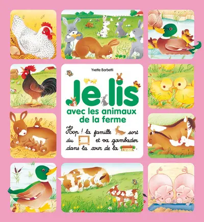 Je lis avec les animaux de la ferme