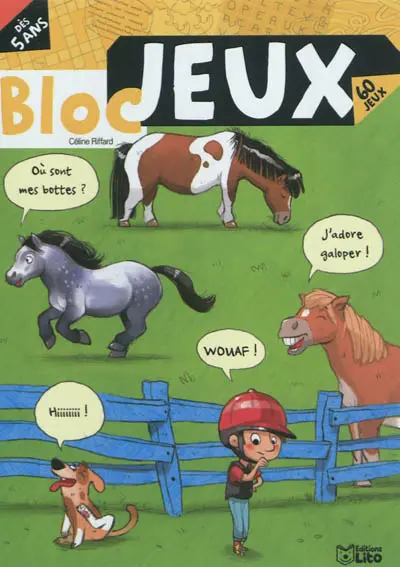 Bloc jeux poneys