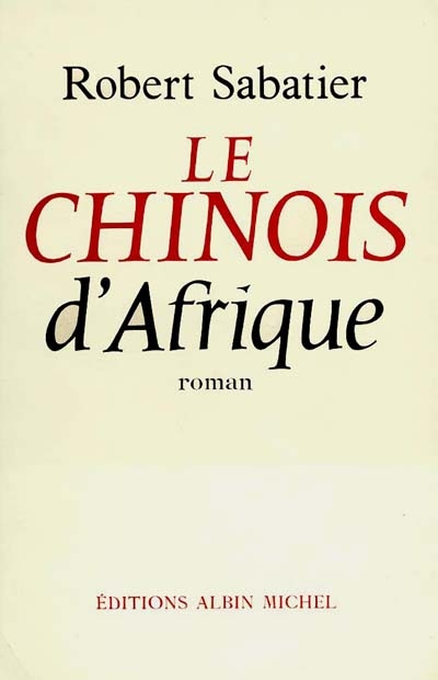 Le Chinois d'Afrique