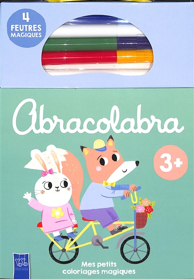 Abracolabra 3+ : mes petits coloriages magiques : le renard