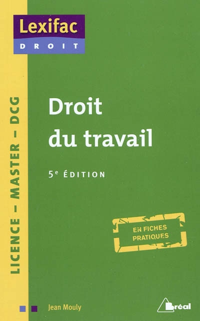 Droit du travail : licence,...