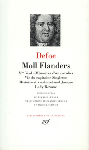 Romans. Vol. 2. Moll Flanders. Madame Veal. Mémoires d'un cavalier