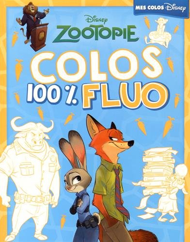 Zootopie, mes coloriages fluo