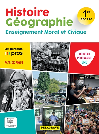 Histoire géographie, enseignement moral et civique, 1re bac pro : nouveau programme EMC