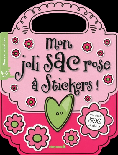 Mon joli sac rose à stickers