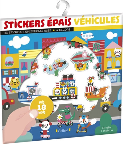 Stickers épais : véhicules...