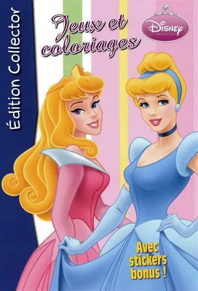 Jeux et coloriages : les princesses Disney