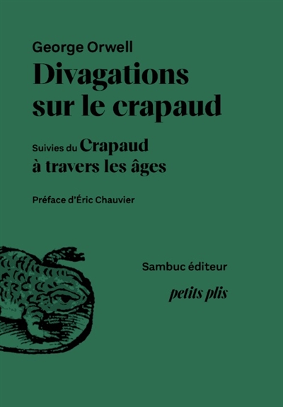 Divagations sur le crapaud....