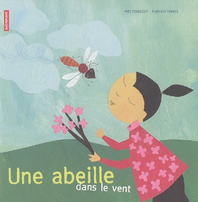 Une abeille dans le vent