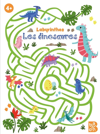 Les dinosaures : labyrinthes