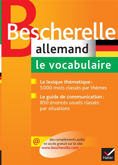Allemand, le vocabulaire