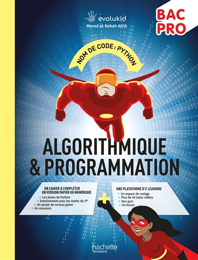 Nom de code, Python : algorithmique & programmation : bac pro