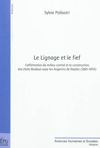 Le lignage et le fief : l'affirmation du milieu comtal et la construction des Etats féodaux sous les Angevins de Naples (1265-1435)
