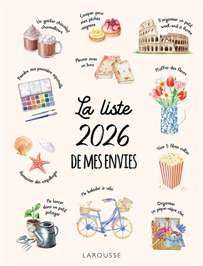 La liste de mes envies 2026