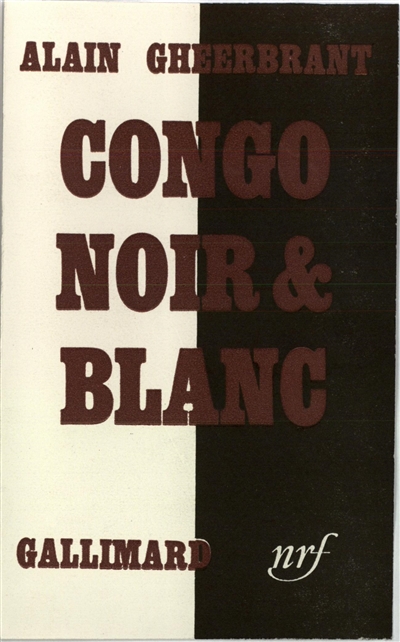 Congo noir et blanc