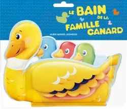 Le bain de la famille canard