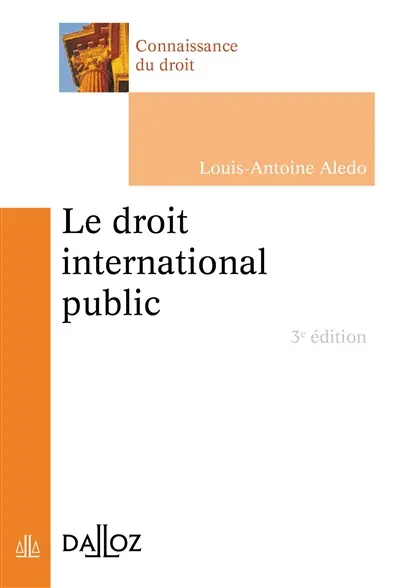 Le droit international public