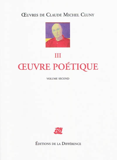 Oeuvres de Claude Michel Cluny. Vol. 3. Oeuvre poétique : volume second