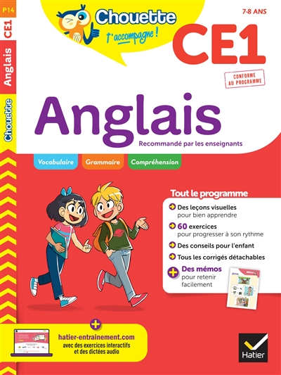 Anglais CE1, 7-8 ans : conforme au programme