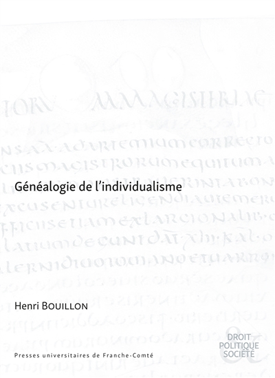Généalogie de l'individualisme