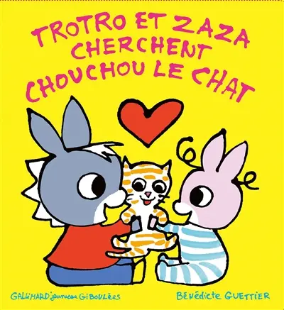 Trotro et Zaza. Trotro et Zaza cherchent Chouchou le chat