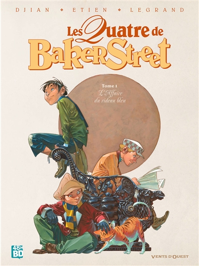 Les quatre de Baker Street. Vol. 1. L'affaire du rideau bleu (48 h BD 2020)