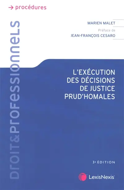 L'exécution des décisions de justice prud'homales