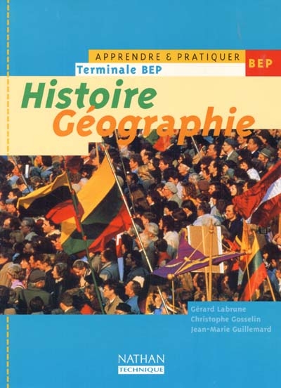 Histoire géographie, terminale BEP : livre de l'élève