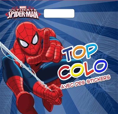 Ultimate Spider-Man : top colo avec des stickers