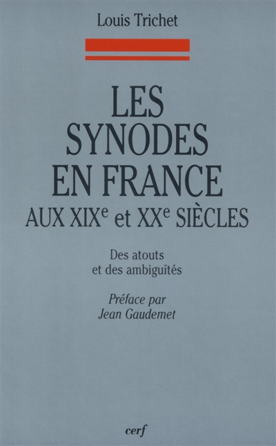 Les synodes en France aux XIXe et XXe siècles : des atouts et des ambiguïtés
