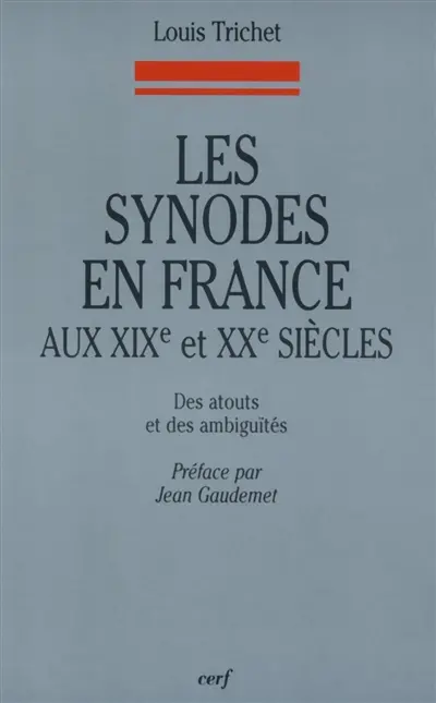 Les synodes en France aux XIXe et XXe siècles : des atouts et des ambiguïtés