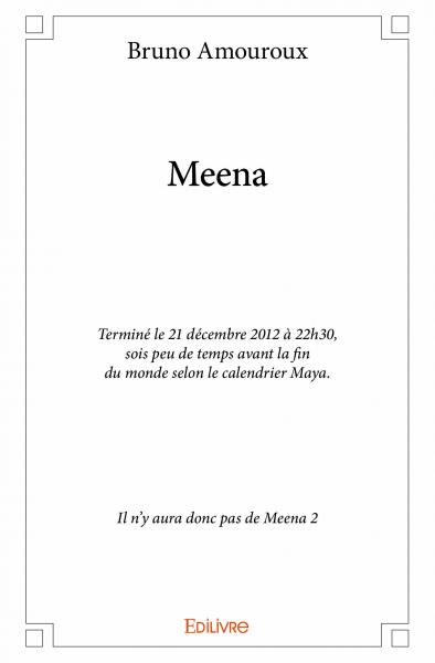 Meena : Ou : le dernier roman