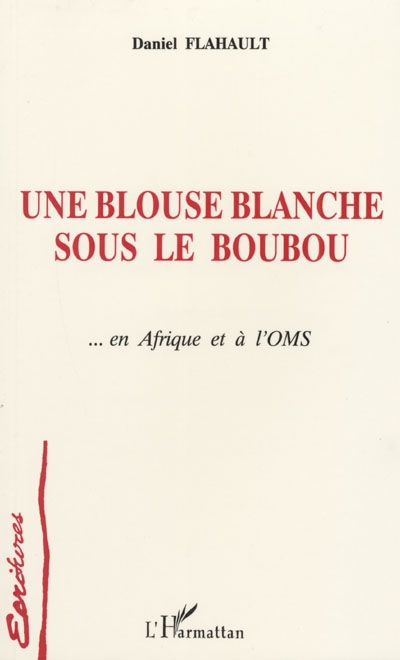 Une blouse blanche sous le...