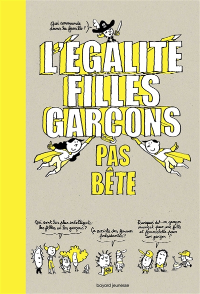 L'égalité filles garçons, pas bête