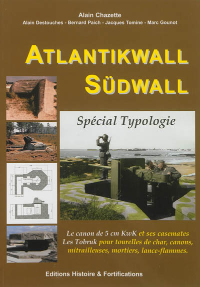 Atlantikwall, Südwall : spécial typologie