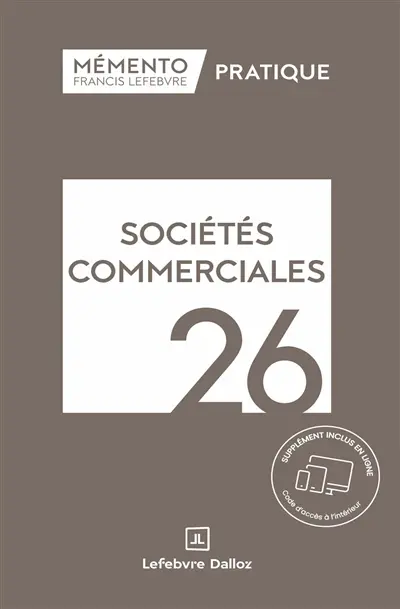 Sociétés commerciales 2026