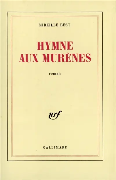 Hymne aux murènes