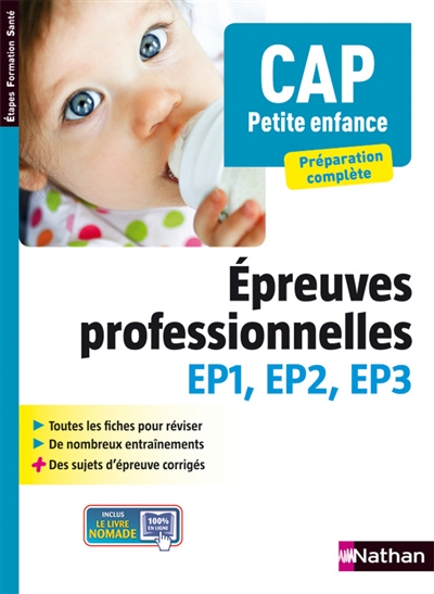 CAP petite enfance : épreuves professionnelles EP1, EP2, EP3