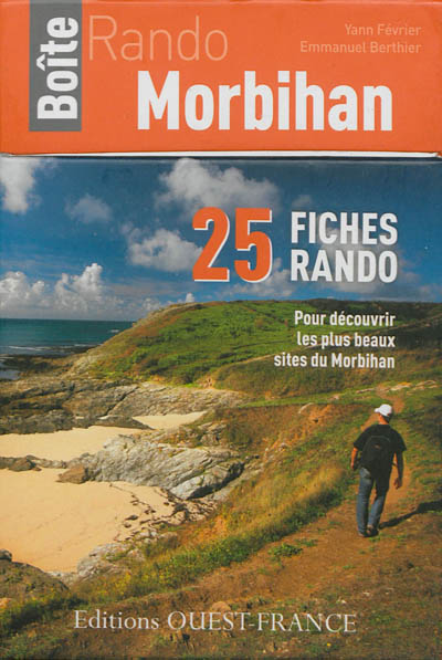 Boîte rando Morbihan : 25 fiches rando pour découvrir les plus beaux sites du Morbihan