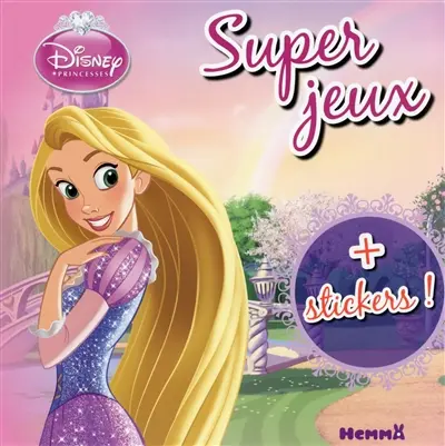 Disney princesses, super jeux + stickers