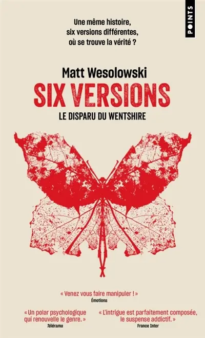 Six versions. Vol. 3. Le disparu du Wentshire